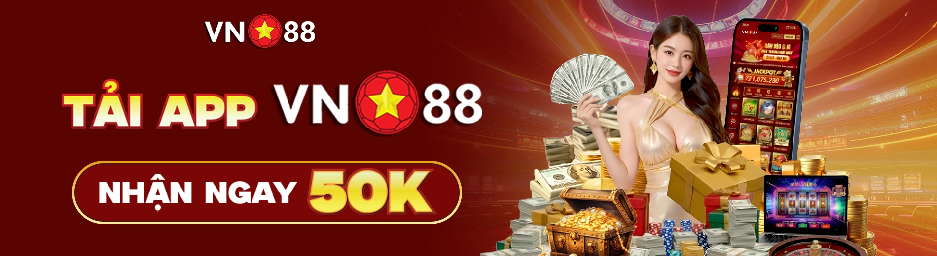 Banner dịch vụ di động VN88